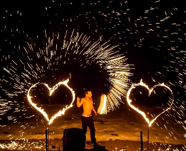 Hochzeitsfeuershow