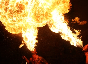 Feuershow buchen